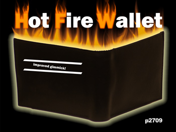 (image for) Hot Fire Wallet - Metal Interior